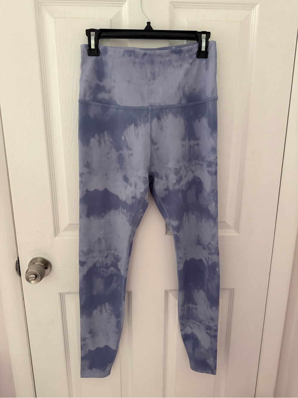 Beyond Yoga Olympus High Waisted Blue Tie Dye Leggings Size Large